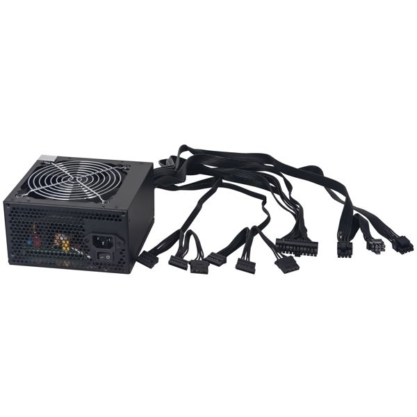 Power supply ALLX AX-P650, 650W, Power Supply, Black