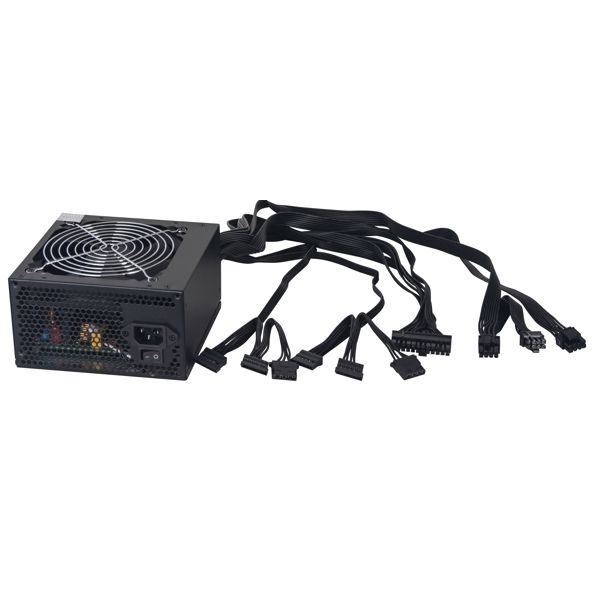 Power supply ALLX AX-P650B, 650W, 80 Plus Bronze, Power Supply, Black