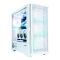 Zalman PC case Z10 Duo without PSU, 2xUSB3.0, 1xUSB Type-C, 3x140mm ARGB, 1x120mm ARGB, VGA 395mm, LCS ready, TG Side Panel, EATX, white