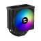 Zalman CPU cooler CNPS13XDS, LGA1700, 1200, 115x, AM5, AM4, 4pin, PWM, TDP240W,  black
