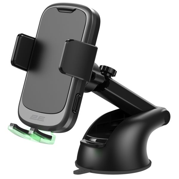 2E Car Holder window wireless with 2USB 60W car charger