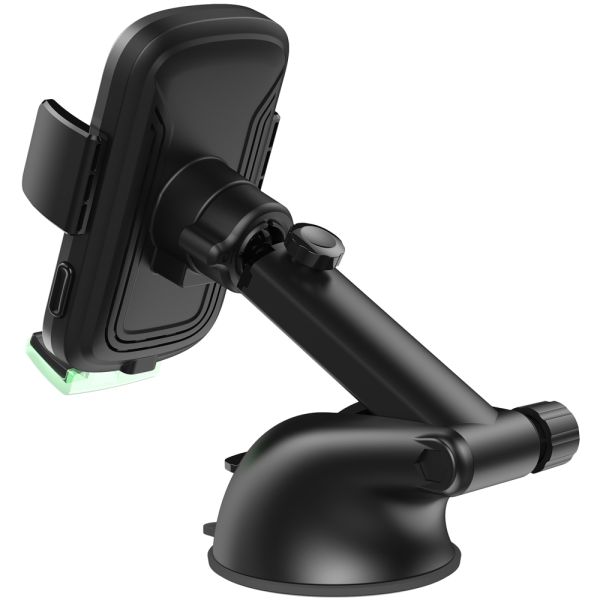 2E Car Holder window wireless with 2USB 60W car charger