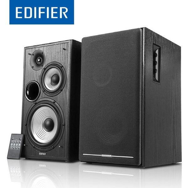 Studio Monitor Speaker Edifier R2750DB Active 2.0 System with Tri-Amp Audio Solution Bluetooth 136W black