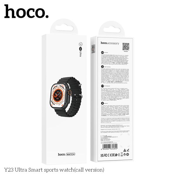 Hoco Y23 Ultra Smart sports watch(call version)