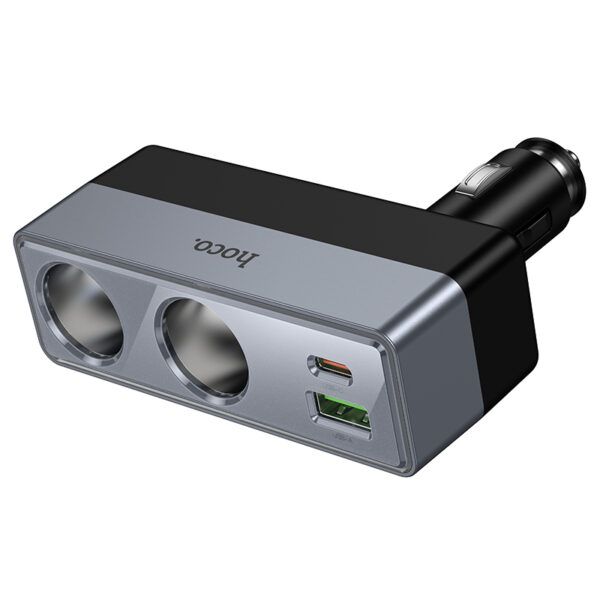 Hoco Z65B Smart dual cigarette lighter(PD48W/1A1C) car charger