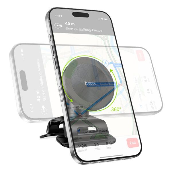 Hoco H97 Eminent Ring Magnetic Car holder(center console)