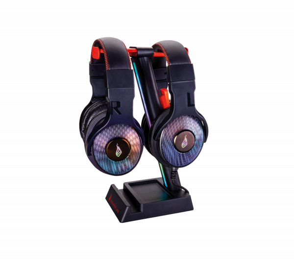 SF VinsonN1 RGB Headset Stand Blk