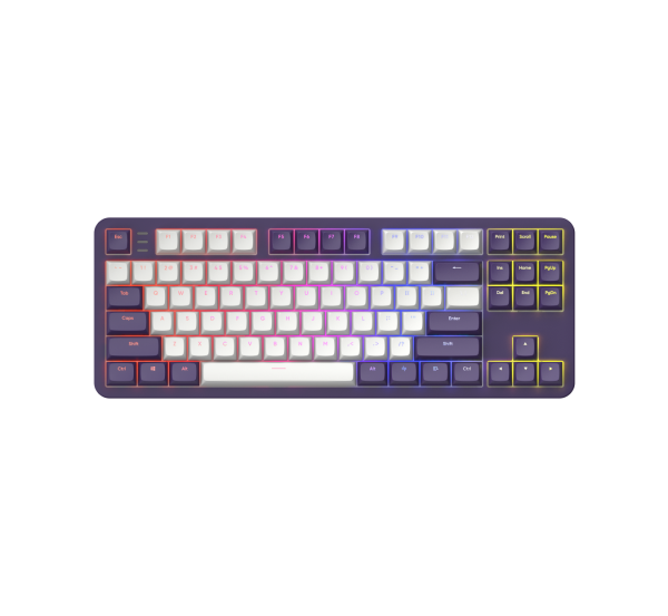 Keyboard/ Dark Project ALU87 Violet - Mechanical Gaming Keyboard (ANSI)