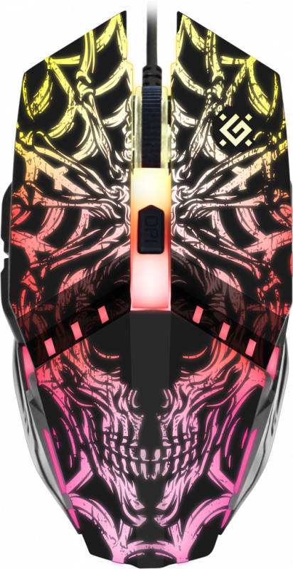 Defender Prototype GM-670L optical, 6 buttons,2400 dpi