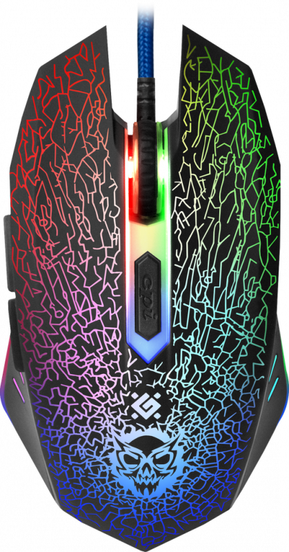 Defender Shock GM-110L black,6 buttons, 3200dpi