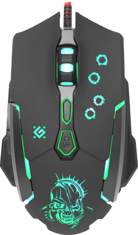 Defender Killer GM-170L black,7 buttons, 3200dpi