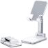 Folding Desktop Phone Stand White