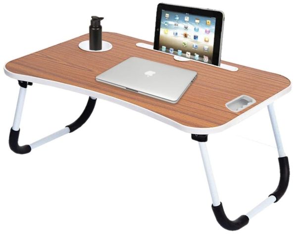Laptop Table with Cup Holder