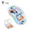 M333 Wireless Bluetooth Tri-Mode Mouse Type-C Rechargeable Blue