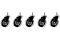 Set of wheels 2E GAMING UNIVERSAL 64 mm (5 pcs.) Black