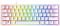 Razer Keyboard Huntsman Mini Mercury Ed. RGB 61key Purple Switch USB EN White