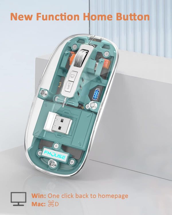 Transparent Wireless  FmMouse