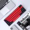 JOMGBB Keycaps Red Blakc