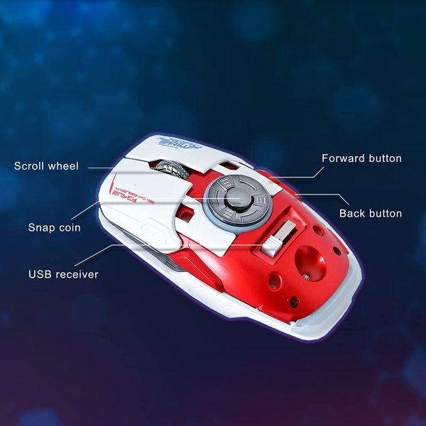RGB LED Lighting, EDC Stress-Release, Bluetooth 2.4G Wireless UFO