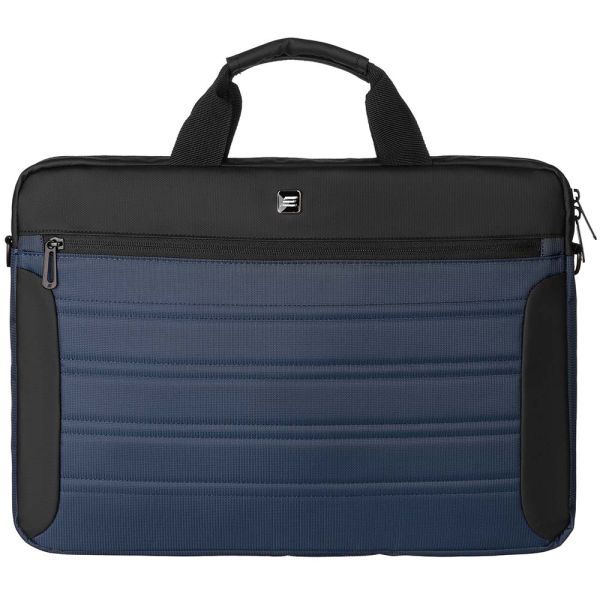 2E Laptop Bag, Practic 16", blue/black