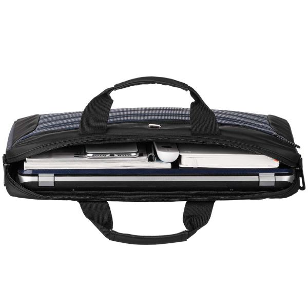 2E Laptop Bag, Practic 16", blue/black