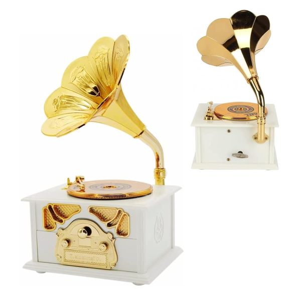 Classical Vintage Phonograph Music Box