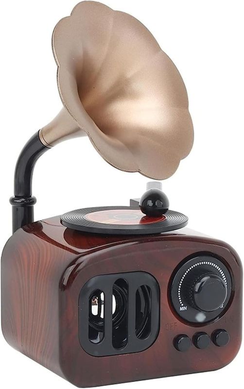 Vintage Phonograph Shaped Music Box