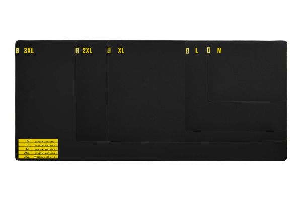 2E GAMING PRO Mouse Pad Control, M (360x275x3mm), black