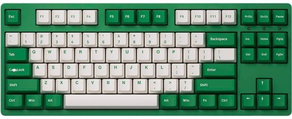 Akko Keyboard 3087 V2 Matcha Red Bean Cherry Silent Red