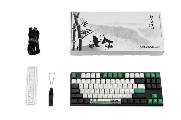 Keyboard Varmilo VEM87 Panda R2 EC V2 Ivy UA