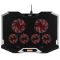 2E GAMING Laptop stand CPG-004, up to 15.6", 2xUSB-A, LCD/phone holder, RGB, black