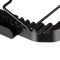 2E GAMING Laptop stand CPG-004, up to 15.6", 2xUSB-A, LCD/phone holder, RGB, black