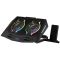 2E GAMING Laptop stand CPG-006, up to 17.3", 2xUSB-A, LCD/phone holder, RGB, black