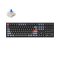 Keyboard mechanical Keychron Q6 104Key, Gateron G PRO Blue, Hot-Swap, QMK, Knob, USB-A, EN, RGB, Чорний