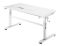 2E Computer table CE301K-MECHANIC, height adjustment, mechanical, 54/76х120x60cm, white