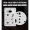Speaker Edifier M90, 100W, HDMI eARC, Optical, Type-C, AUX, Bluetooth, Compact Active Speaker, White
