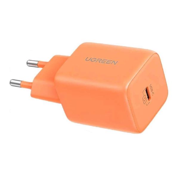 Mobile charger UGREEN X524 (95321), 45W, Type-C, GaN Fast Charger, Orange