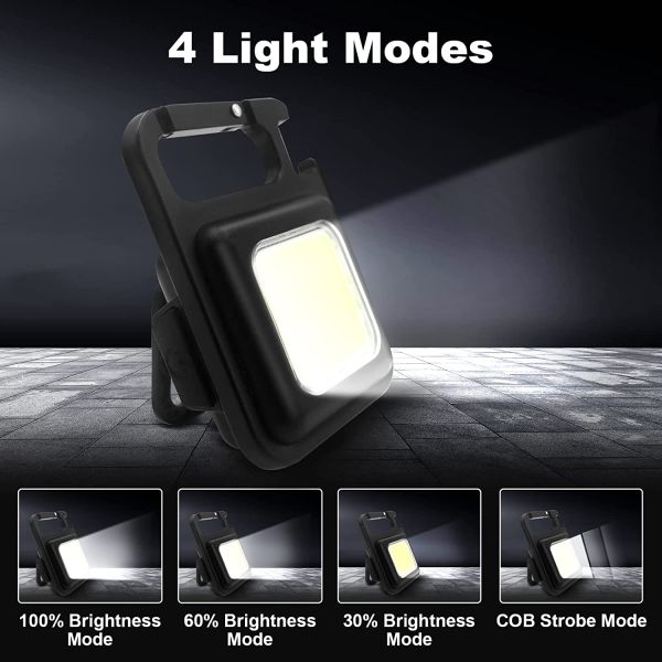 Mini Cob Flashlight 500Lumens