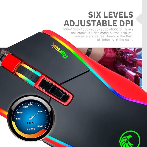 Razeak Wired Gaming Mouse