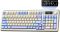 Keyboard: AULA S99PRO RGB Membrane Gaming Keyboard Blue/Yellow/Purple