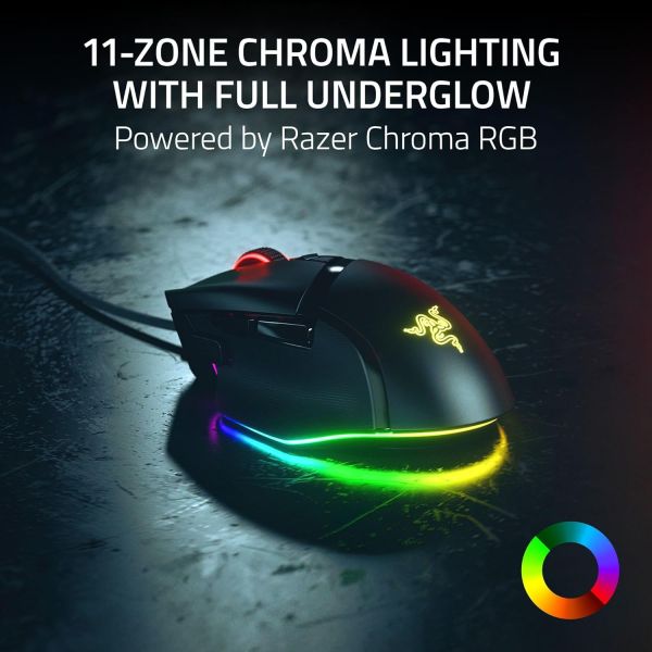 Razer Mouse Basilisk V3 35K, RGB, USB-A, black