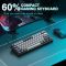 Keyboard: AULA WIN60 HE Pro Edition RGB Wired Gaming Keyboard Light Grey/Dark gray (Xingyi Magnetic Switch)