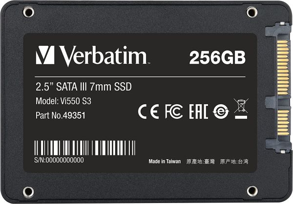 Verbatim  Vi550 S3 2.5" SSD 256GB (49351)