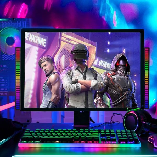 RGB Rechargeable Sound Control Light