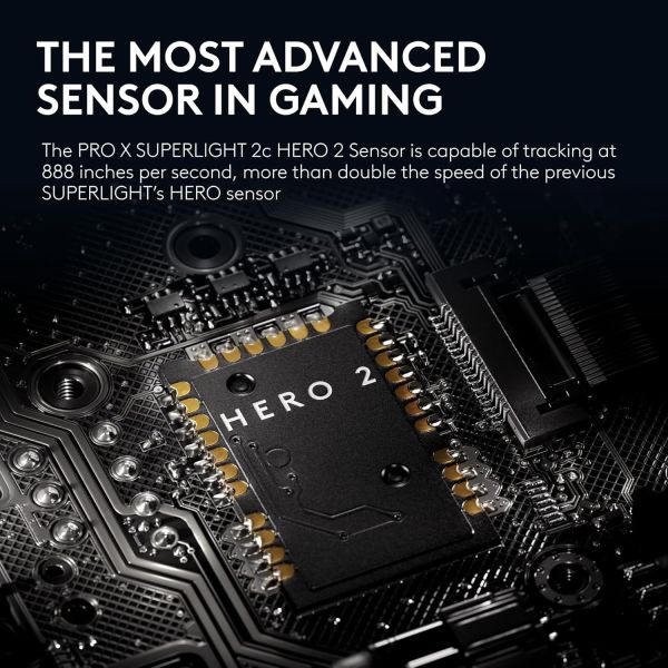 Logitech G Pro X Superlight 2c White