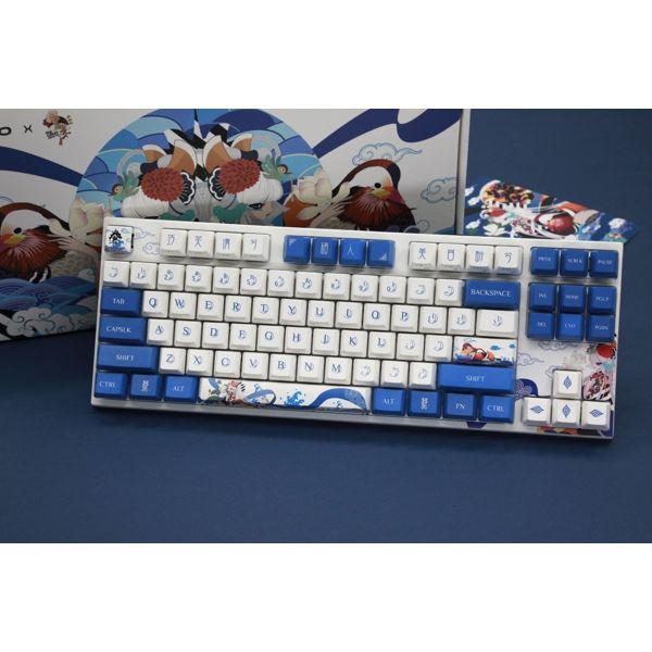 Varmilo Keyboard VA87M Lovebirds-I, Cherry MX Brown,EU