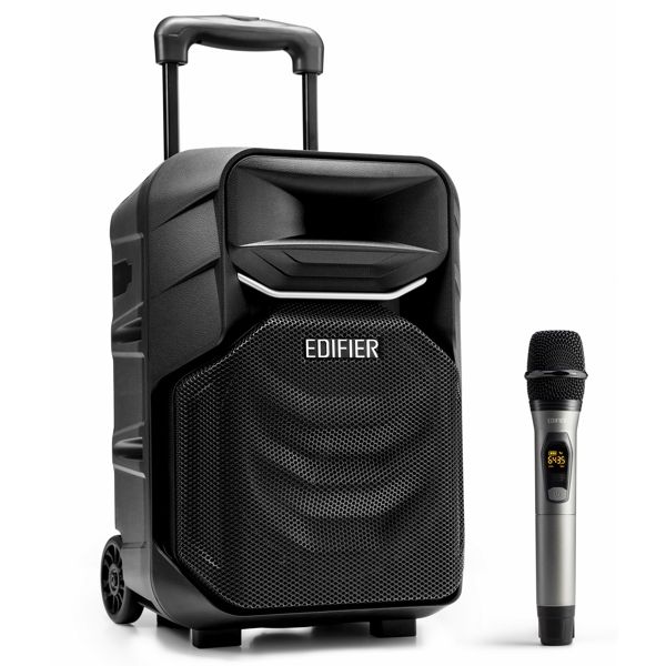 Karaoke Speaker Edifier A3-8s, Bluetooth, USB, Party Trolley Speaker, Black