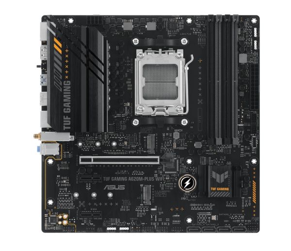 ASUS TUF GAMING A620M-PLUS WIFI sAM5 A620 4xDDR5 HDMI DP Wi-Fi BT mATX