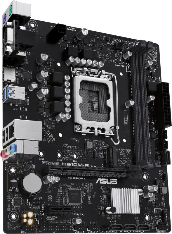 ASUS PRIME H610M-R-SI s1700 H610 2xDDR5 M.2 HDMI D-Sub DP mATX