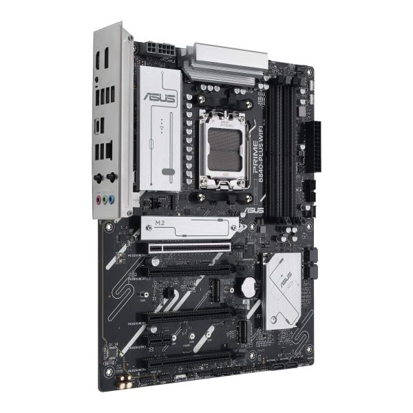 ASUS Motherboard PRIME B840-PLUS WIFI sAM5 B840 4xDDR5 M.2 HDMI DP WiFi BT ATX